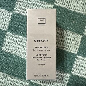 U BEAUTY The Return Eye Concentrate, 15mL / 0.5fl oz., BNIB Fast Shipping